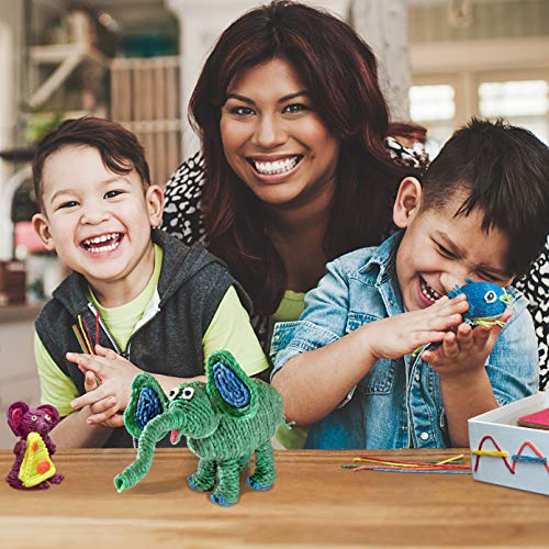 Arts And Crafts For Kids Big Count, Non-Toxic, Waxed Yarn, Fidget Toy, Reusable Molding And Sculpting Playset, American Made By Wikki Stix, 468 Pack #TOP4