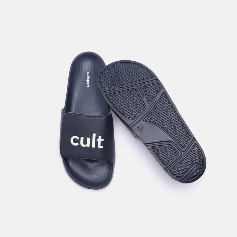 Image of CULT CultSport | Locomo Grey Men Slides | Lightweight | Enhanced Cushioning