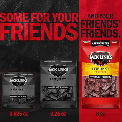 Jack Link's Teriyaki Beef Jerky Half Pounder - 8 oz - image 7