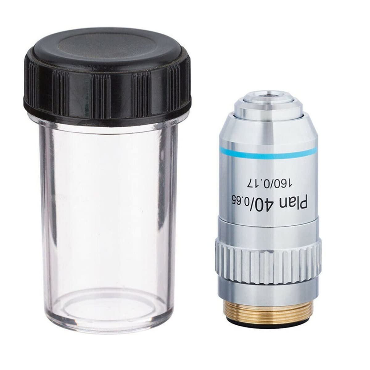 Microscope Microscope Plan Achromatic Objective Lens 4X 10X 20X 40X 100X Objectives 20.2 RMS Thread(40X)
