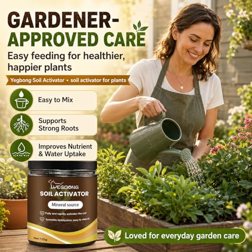 Image of Yegbong Soil Activator, Soil Pro Activator, Nauticos SoilActivator, Organic, Water-Soluble Formula for Optimal Nutrient Uptake & Root Development, Enhance Growth for Vegetables & All Plants (3)