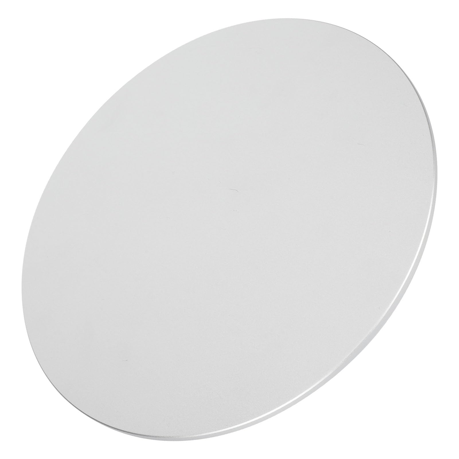 Base Giratoria 360 Grados para Monitor Soporte Aluminio Antideslizante Elevador Pantalla Escritorio Silicona Plata 21,6 cm