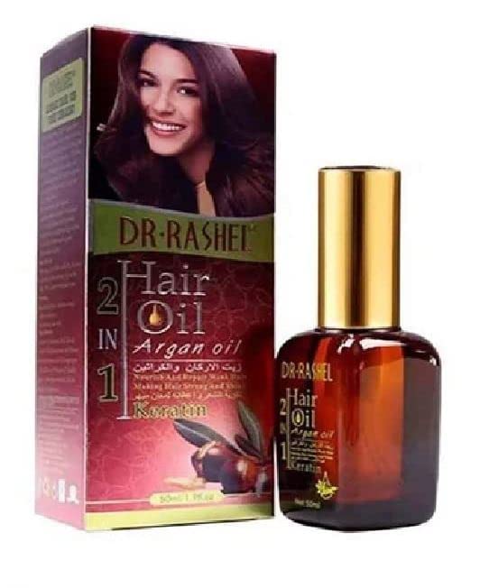 Dr. Rashel argan hair oil with keratin 2+1
