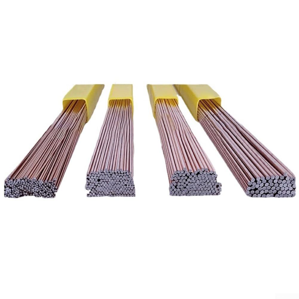 ER70S-6 Welding Wire, 1.6mm to 4.0mm 1kg Spool Copper-Coated Carbon Steel TIG MIG Welding Rod Low Spatter for Strong Joints Professionals and Beginners(3.2 * 330mm/1kg)