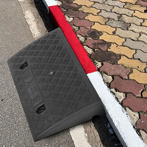 Rampa para exterior de plástico y goma ligera portátil miniatura 4