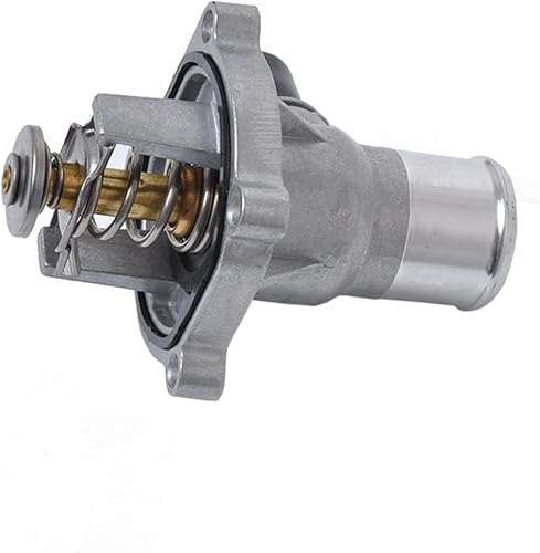 Miniatura 4 de BETRONG Conjunto de carcasa de termostato de refrigerante del motor 55564891 96984104 compatible con G-M Che-vy Aveo Cruze Tracker Ponti-ac G3