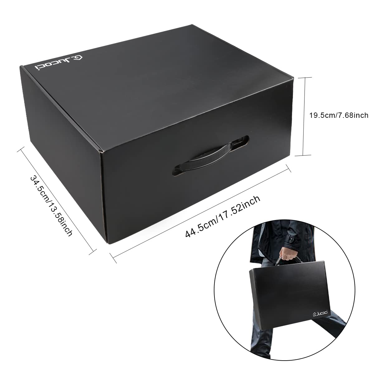 Jucoci Étui de Rangement pour Figurines 04