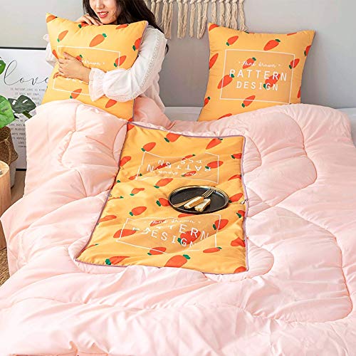 Couvertures pour oreiller coussin voyage plaid pliable imprimé animaux - 3