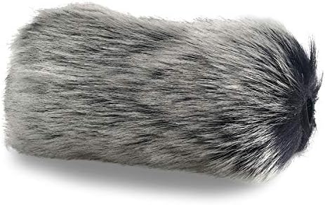 YOUSHARES VideoMic Furry Windscreen - Outdoor Wind Cover Muff Mic Windshield Fur Filter for Rode VideoMic, NTG2, NTG1 and WSVM Microphone