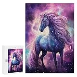 【Space Horse Long Mane Puzzles de haute qualité】 : nous sommes fiers de dire que tous nos puzzles sont produits en utilisant une technique de découpe de précision pour une finition semblable à celle d'une affiche. Cela garantit que votre puzzle terminé semble lisse et homogène, pour un résultat dont vous pouvez être fier.