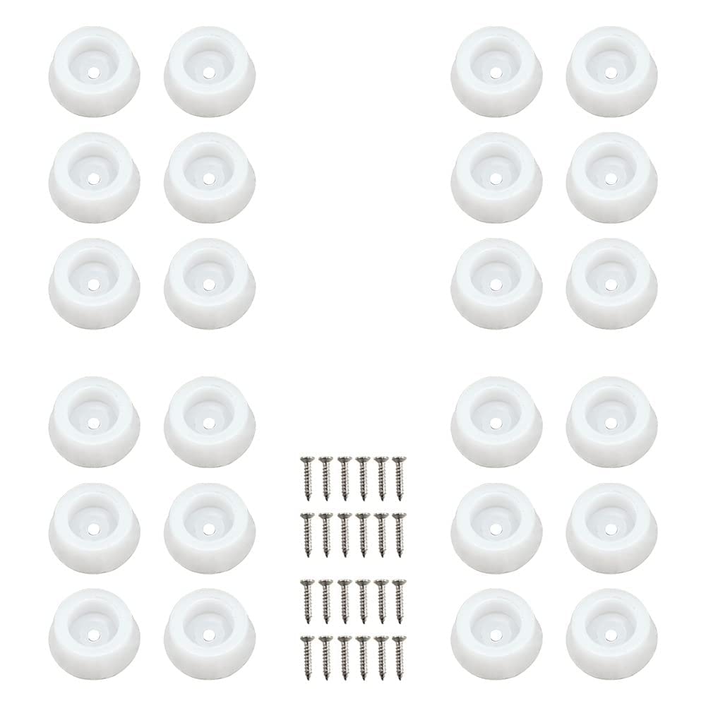 Ad Art Creations 3 No. Round Heavy Duty PP Bush Buffer with Screw for Furniture Floor Protectors Surface Protection Chair Table Leg Feet Cap 8.20 MM X 18.85 MM Pack of 12 (B0DG7DRM76) Amazon Price History, Amazon Price Tracker