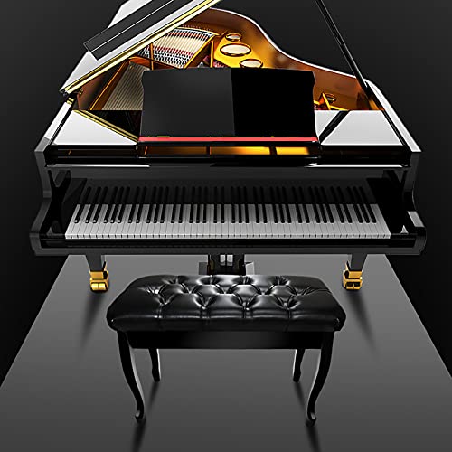 TEmkin Tabouret de Piano Double/de Luxe, Banc de Piano Noir Mat avec Rangement de Musique, Coussin épais rembourré en Cuir - Les Beatles, Paul McCartney, John Lennon, RIngo Starr, George Harrison TEmkin Tabouret de Piano Double/de Luxe, Banc de Piano Noir Mat avec Rangement de Musique, Coussin épais rembourré en Cuir – Image 8