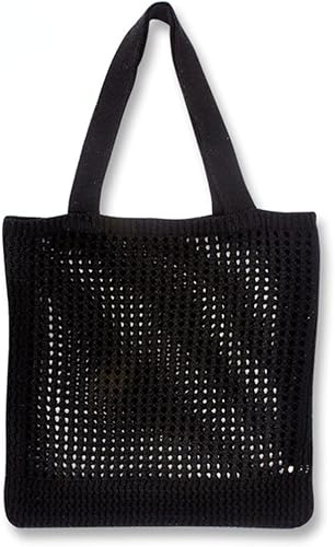 Bolso de mano de ganchillo estético Y2k bolsa de mano estética Y2k linda bolsa de mano estética Y2k