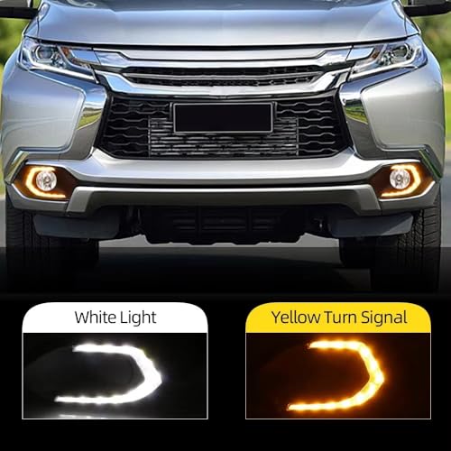 Luces circulación diurna Mitsubishi Pajero Sport 2016-2019 DRL 2