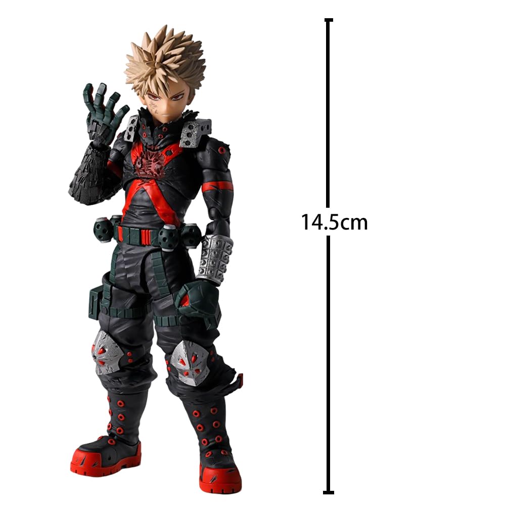 MHA Bakugou Katsuki Figura Anime PVC Modello Battle Pose Modello 14cm