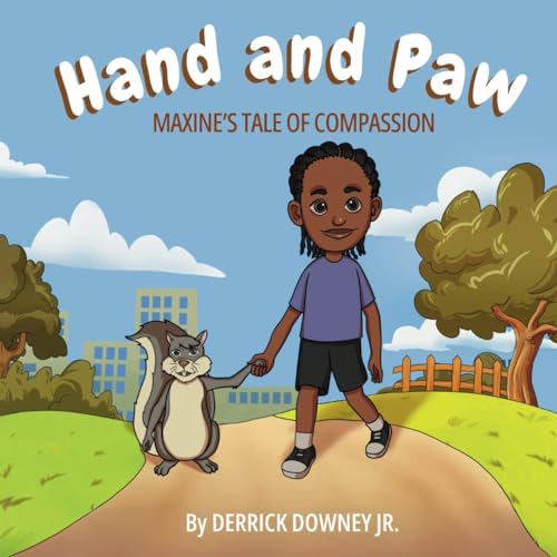 Image of Hand and Paw: Maxine's Tale of Compassion