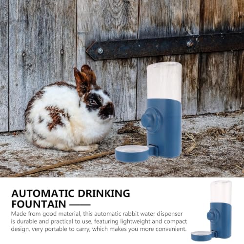 Comedero para mascotas pequeñas con botella de 600ml jojofuny para jaula 8