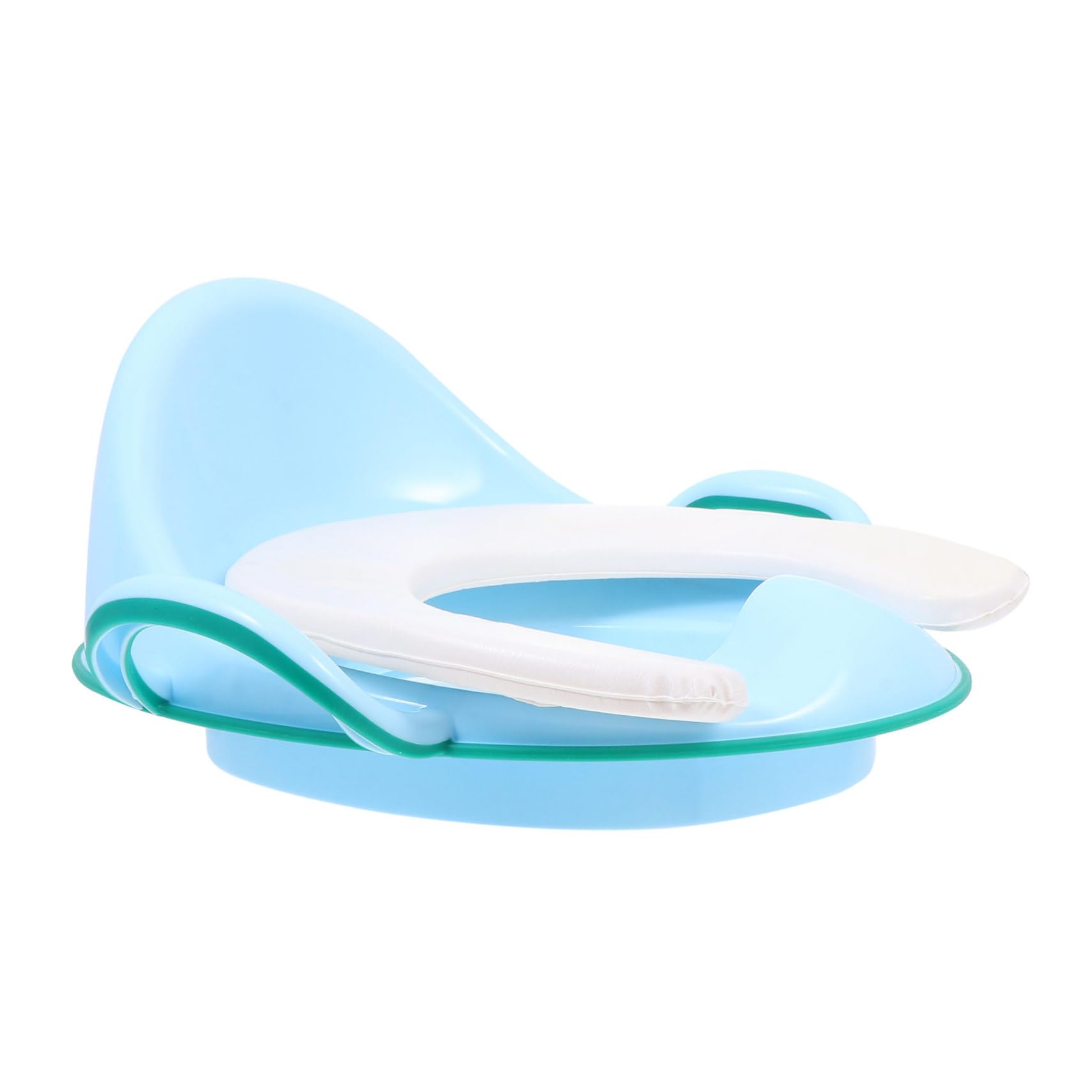 Toyvian Riduttore Per Wc Per Ragazzo Ragazza Ragazza Riduttore Per Wc Con Schienale Imbottito Maniglie Antiscivolo e Design Anti-schizzo Adatto Bagni Standard e Quadrati Per Ragazzo e Bamb