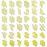 Le paquet comprend: 72 écussons brodés, 2 de chaque lettre de A à Z, 2 de chaque chiffre de 0 à 9, suffisamment pour vous permettre de créer librement n'importe quel texte !