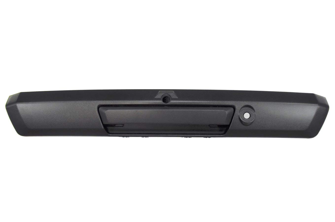 PT Auto Warehouse FO-3517A-TGC - Tailgate Handle, Textured Black - with Camera Hole, with LED Light Hole