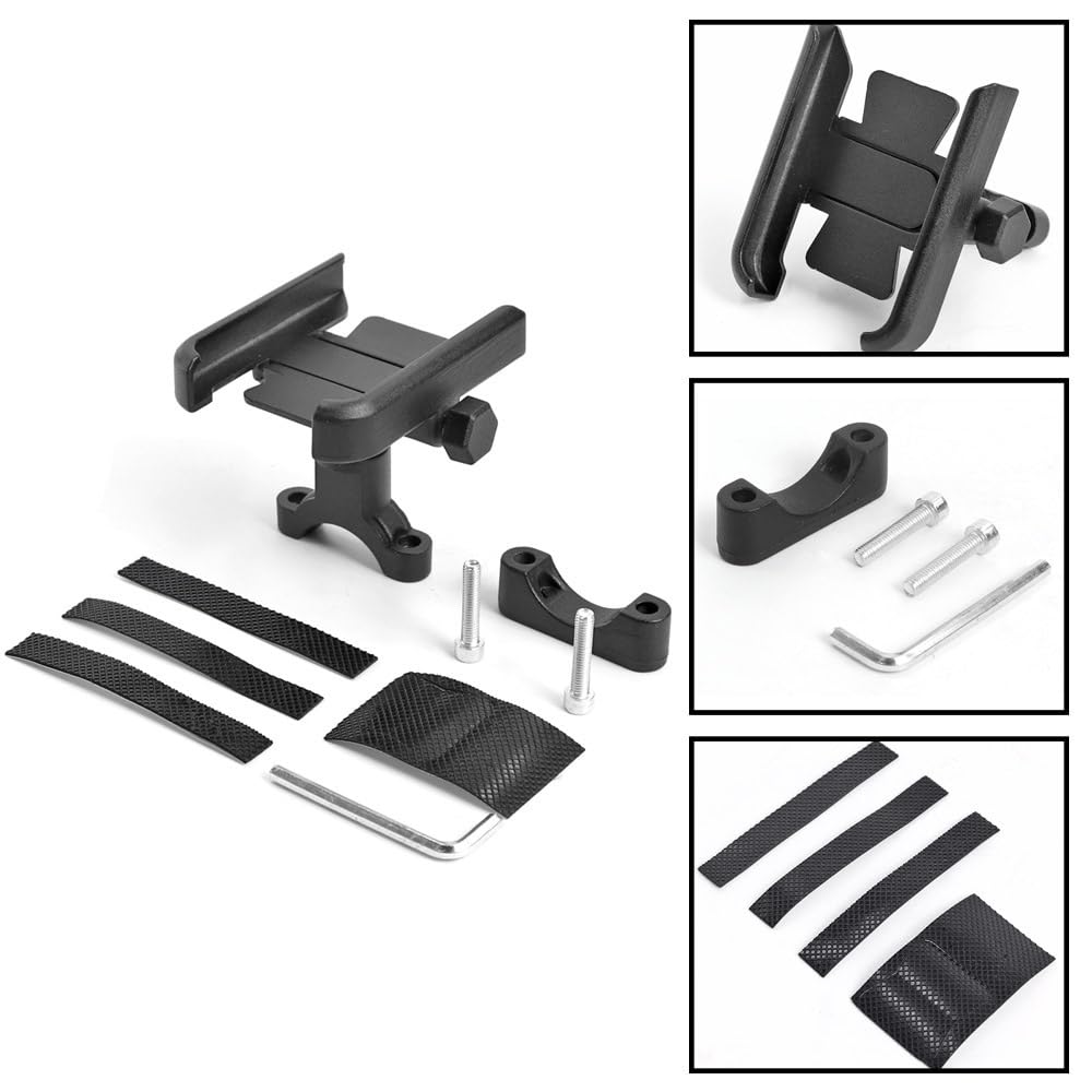 Uniwersalny wspornik ze stopu, odpowiedni, kompatybilny for hulajnogą elektryczną Xiaomi M365 1s Pro Pro 2 At 3, odporny na zużycie 360, regulowany(Noir)