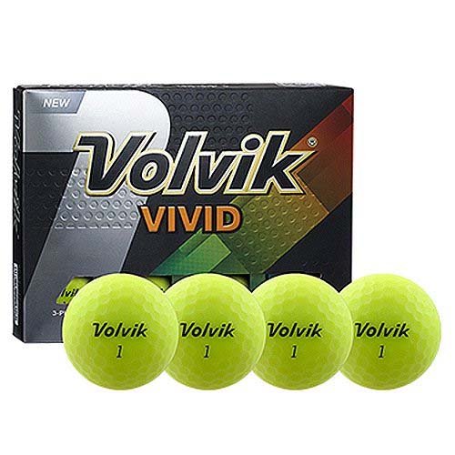 Volvik 2 Dozen New Golf Vivid Matte Golf Balls 2016