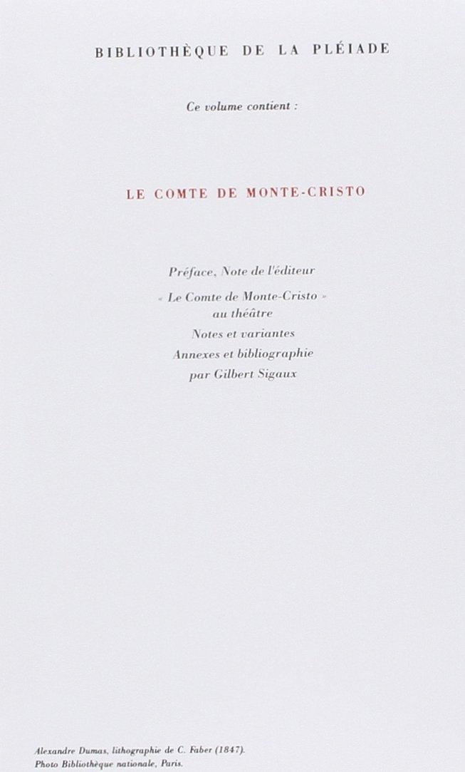 Le Comte de Monte-Cristo