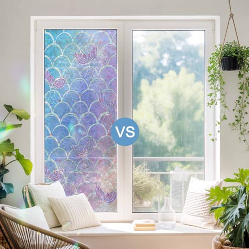 Película decorativa ventana con efecto arcoíris miniatura 6