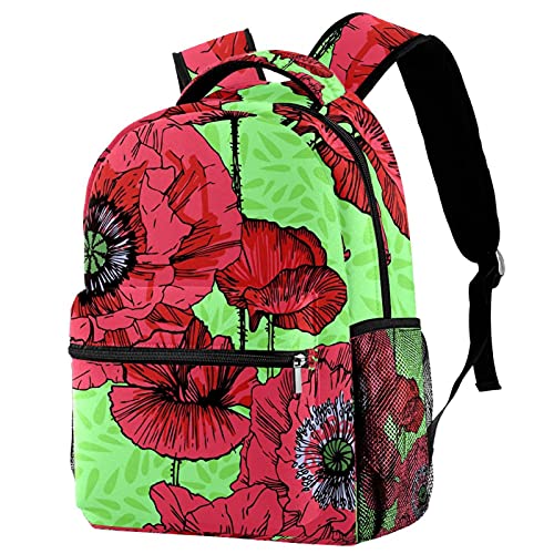 Sac à dos étudiant ergonomique avec poches latérales pour livres scolaires