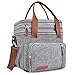 Musolaree Panier Isotherme de Pique-Nique en Tissu Oxford Lunch Bag Sac Glacière Sac de Repas pour Déjeuner Travail BBQ Plage Pique-Nique