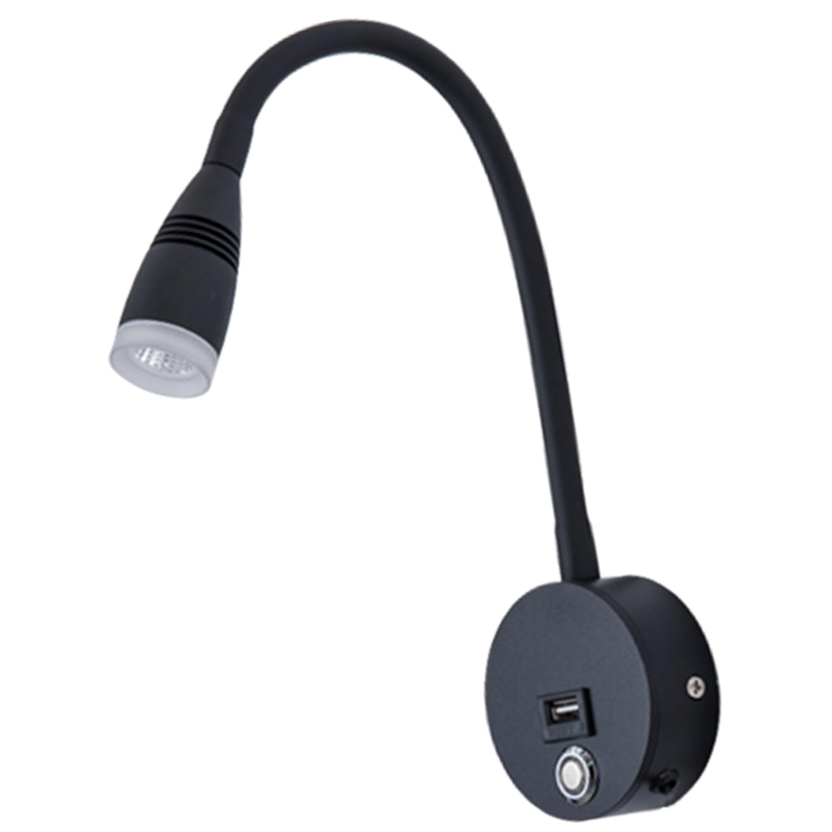 Lampe de lecture murale dimmable tactile avec prise USB Mipcase