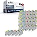 Produktbild 30x XL Tintenpatronen für Epson Stylus SX218 SX400 SX400WiFi SX405 SX405WiFi SX410 SX415 SX417 SX510W SX515W SX600FW SX610FW T0711 T0712 T0713 T0714 - Sparset (12x Black, 6x Cyan, 6x Magenta, 6x Yellow)