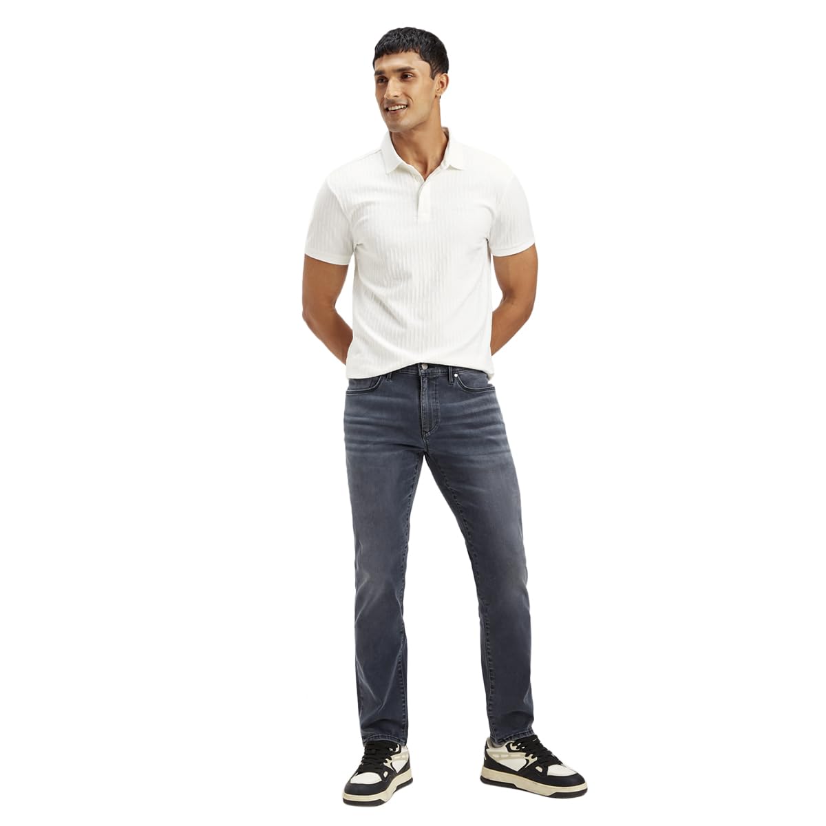 levi's Men's 511 Grey Slim Fit Mid Rise Jeans-picture-43