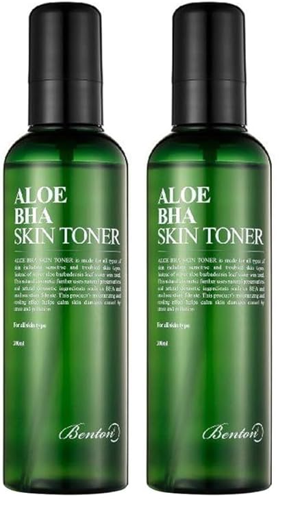 Benton Benton aloe bha skin toner facial moisturizer, 200 gr, 200 Gram