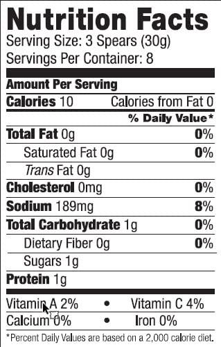 Miniatura 2 de Foster's Espárragos en escabeche, pimienta roja, 16 onzas (paquete de 2), lanzas de espárragos en escabeche, receta tradicional en escabeche, sin