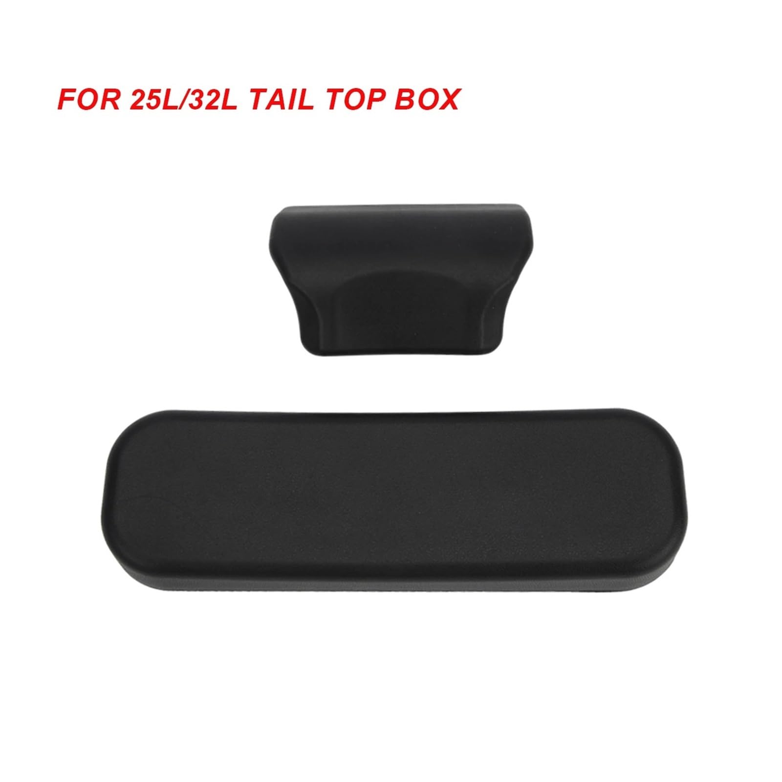 Moto Caja Trasera Almohadilla Trasera para baúl de Motocicleta de 25L, 32L, 45L, 55L, 65L, 80L y 100L, cojín para Equipaje de Maletero Trasero, Respaldo para Pasajero(25L 32L)