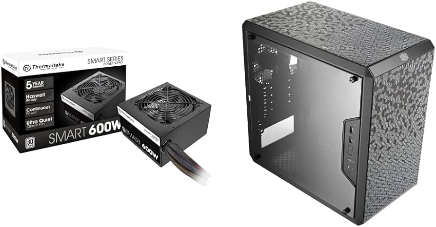 Amazon.com: Cooler Master MasterBox Q300L Micro-ATX Tower with