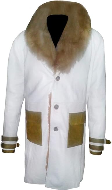 white fur coat amazon