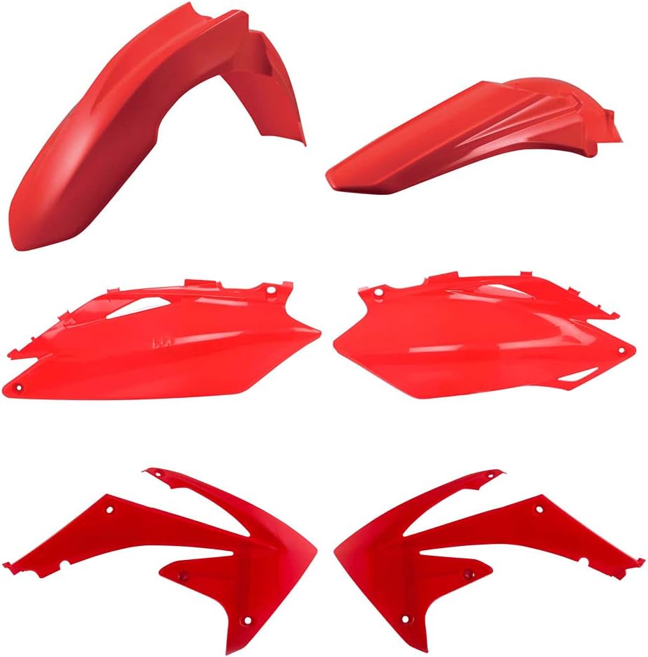 Acerbis Replica Plastic Kit 2000 CR Red for Honda CRF250R 2010-2013