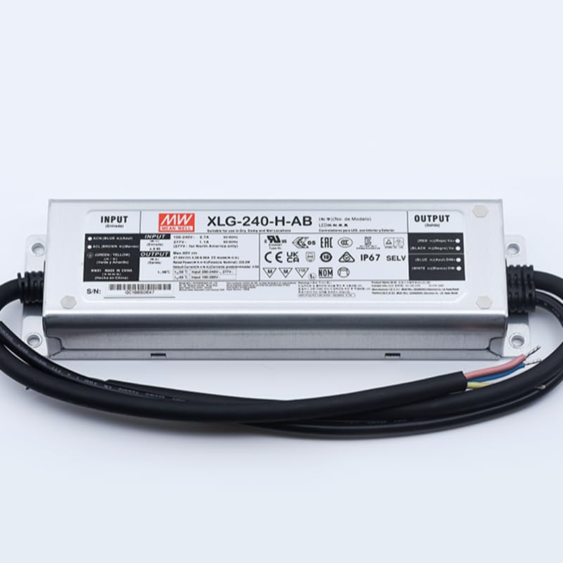 PARREN XLG-240-H-AB Constant Power Mode LED Driver - 2.4 to 6.66A - Curren