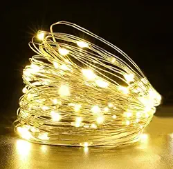 Pisca Pisca, Fita LED Decorativa, 50 Metros, Bivolt 110-220V, 3.6W, Amarelo Quente, Branco Frio e Multicolorido, para Uso Interno e Externo Coberto (Branco Frio)