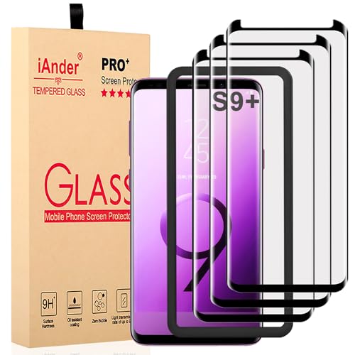 iAnder 3 PACK Galaxy S9 Plus Screen Protector