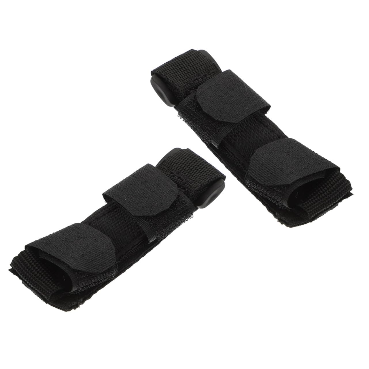Healeved 2pcs Food Aid Kit for The Disabled One Handed Adaptive Equipment Utensils Adaptive Eating Tableware Holder Toothbrush Hand Cuff Food Serving Gloves Adaptive Aid Black Oxford Cloth