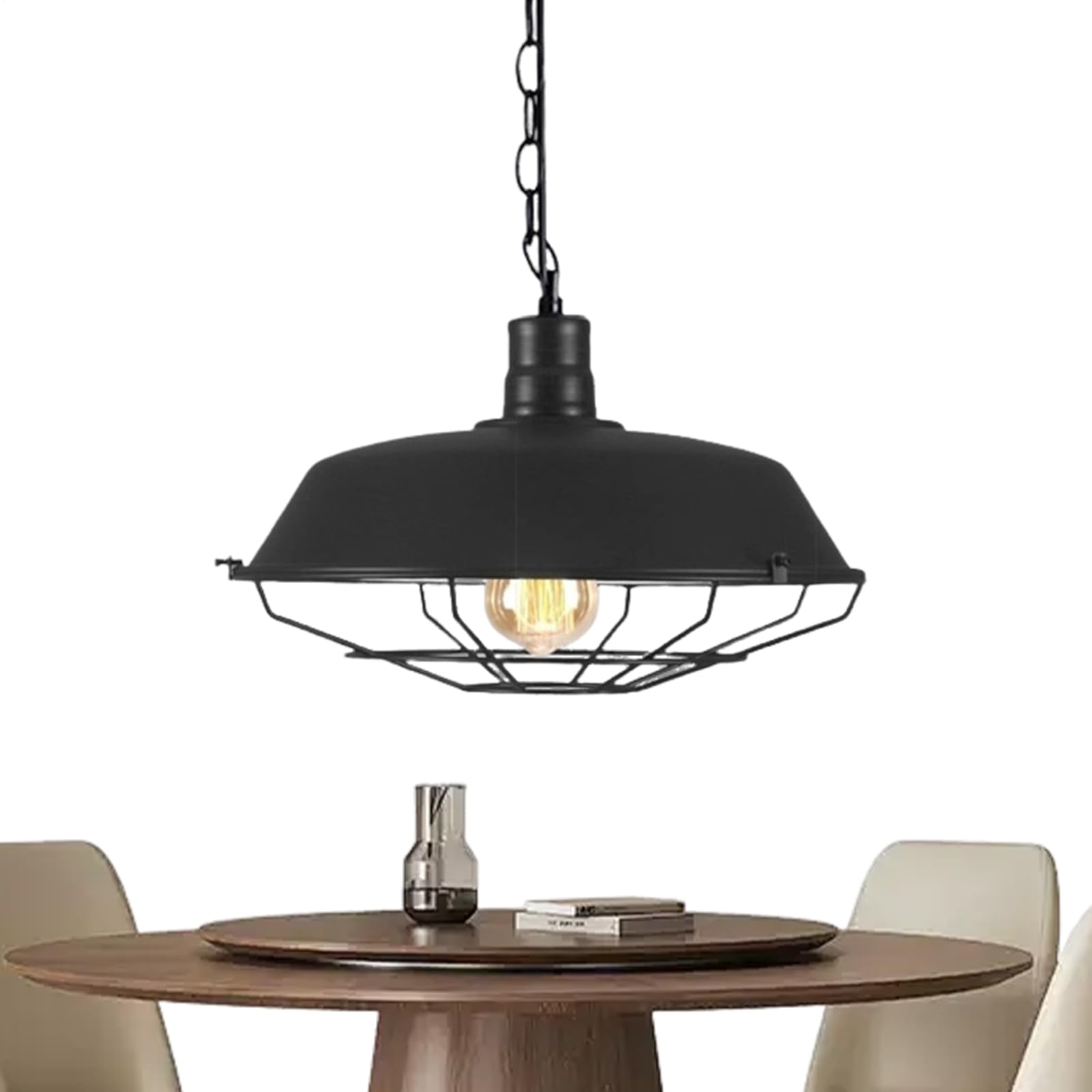Pantalla Industrial Para Lámpara Colgante Accesorio De Iluminación Para La | Pantallas Para Lámparas De Techo Para Propietarios Apartamento Cocina Comedor Dormitorio Baño Oficina Restau
