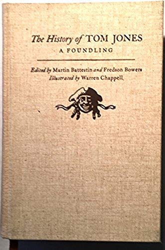 The History of Tom Jones: A Foundling. [Subtitl... B0016M3NIM Book Cover