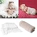 2Pcs Baby Newborn Photo Props Wraps & Photography Mat, DIY Newborn Baby Photo Blanket Swaddle Photography Props Wraps, Infant Soft Faux Fur Photography Backdrops Mat Rug for Baby Boys Girls