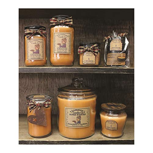 Thompson's Candle Gclm Grandma's Cookies Large Mason Jar Scented Candle, 20 Oz #TOP1