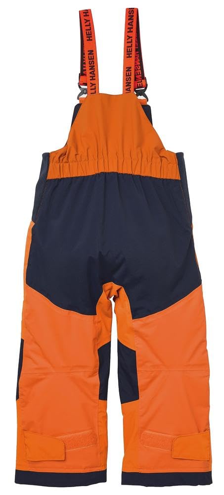 Kinder Unisex Helly Hansen K Rider 2 Ins Bib, Neon Orange, 6