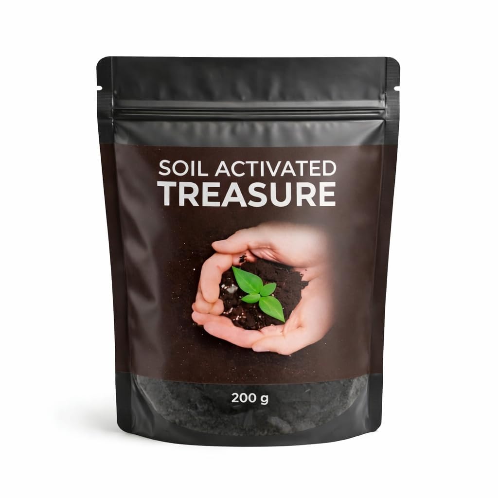 - Soil Activated Treasure | Soil Conditioning Granules for Plants & Gardening Use | Supports Healthy Soil Structure & Root Environment | Suitable for Pots, Home Gardens & Plants | 200 g (1)