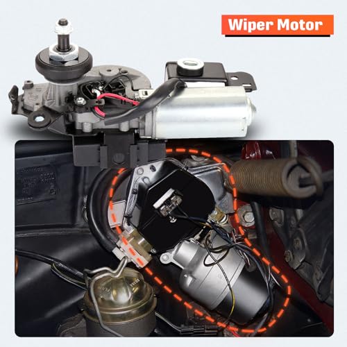 Image of cciyu Windshield Wiper Motor Replacement fit for 2006-2010 for Ford Explorer 2006-2010 for Mercury Mountaineer OE 40-2062 WPM2062 PPWPM2062 W-2062 7L2Z17508AA AA1402062